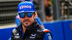 Fernando Alonso en Zandvoort durante el GP de Países Bajos.