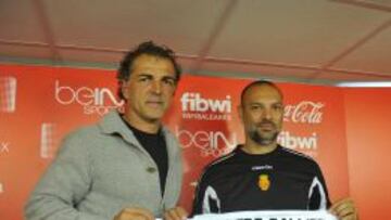 Pepe Gálvez, presentado como nuevo técnico del Mallorca.