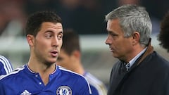 Chelsea's Eden Hazard has a dig at José Mourinho