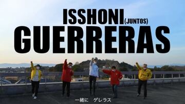 Hikone env¨ªa una canci¨®n de ¨¢nimo de cara al Preol¨ªmpico: "?Ganbaro, Ishoni, 'Guerreras'!"