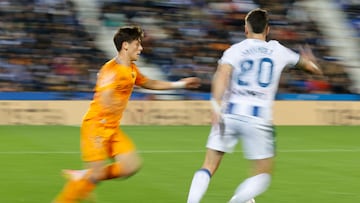 The Young Turk lead in shots and crosses against Leganés.