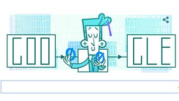 Doodle Claude Shannon