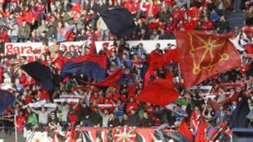 La afici&oacute;n de Osasuna volver&aacute; a llenar el estadio.