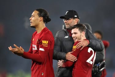 Andy Robertson: “I wish I’d never ruffled Messi’s hair”