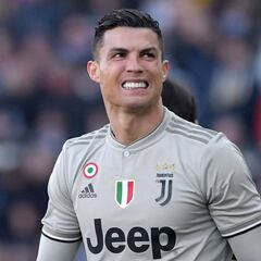Adiós a la racha de Cristiano