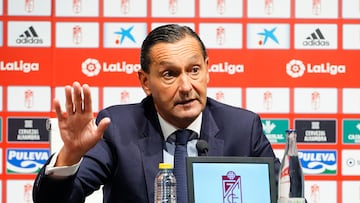 Alfredo Garc¨ªa Amado, director general del Granada.