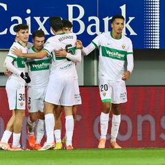 SD Eibar 0 - 1 Elche CF: resumen, goles y resultado