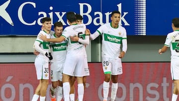 16/12/25 COPA DEL REY
DIECISEISAVOS PARTIDO UNICO
EIBAR - ELCHE
PRIMER GOL ADAM EL MOKHTARI 0-1 ALEGRIA