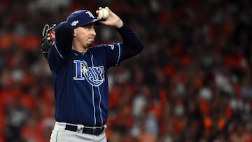El serpentinero de los Rays demostró no solo ser un as en el montículo del Tropicana Field y también dominó a todos sus rivales en el videojuego de la MLB.