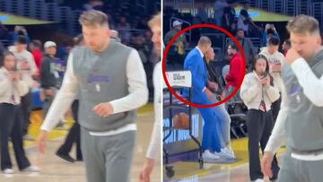 Doncic warms up as Nico Harrison shows up: intense tension!