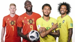 Brasil - Bélgica: Horarios, TV y cómo ver online