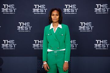 Wendie Renard llega a la ceremonia de los Premios The Best.