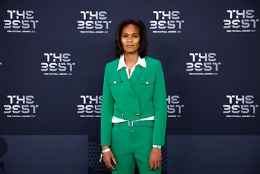 Wendie Renard llega a la ceremonia de los Premios The Best.