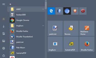 Personaliza las Tiles del menú Inicio en Windows 10