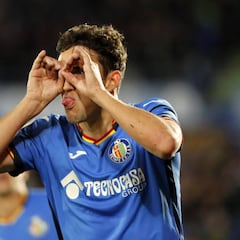 Mata supera a Soldado como mejor goleador del Getafe en Primera