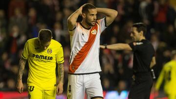 Mario Su&aacute;rez, en el partido de Copa ante el Villarreal.