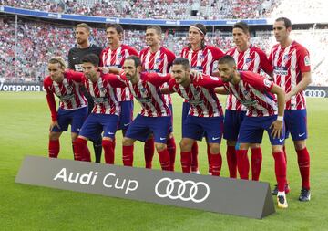 Once inicial del Atlético de Madrid.