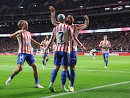 Atletico de Madrid beat Real Sociedad in a preview of the Copa del Rey final thanks to two goals from Nico Gonazalez.