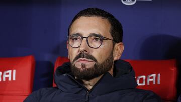 Soccer Football - Copa del Rey - Quarter Final - Atletico Madrid v Getafe - Metropolitano, Madrid, Spain - February 4, 2025 Getafe coach Jose Bordalas before the match REUTERS/Violeta Santos Moura