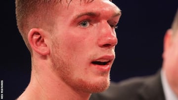 Nick Blackwell tras el combate con Chris Eubank Jr.