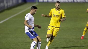 13/07/20 PARTIDO SEGUNDA DIVISION 
 ALCORCON - TENERIFE 
 JAVI MU&Ntilde;OZ STOICHKOV  CORONAVIRUS COVID19