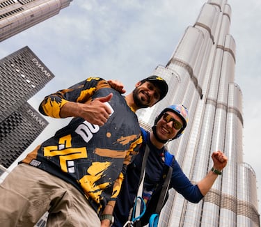 Dani Rom¨¢n: ¡°Saltar del Burj Khalifa fue lo mejor de mi vida¡±