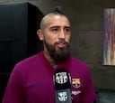 Las primeras palabras de Vidal con la camiseta del Barcelona