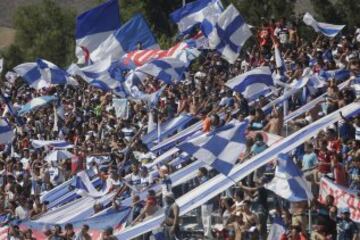 Santiago, 05 de marzo 2016.
Se realiza el banderazo de Universidad Catolica en el estadio San Carlos de Apoquindo.