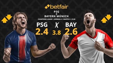 PSG vs. Bayern de Múnich: horario, dónde ver, pronósticos y clasificación