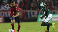 Castro y Caicedo mantienen al DIM líder en la Liga Águila