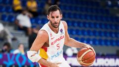 TBILISI, GEORGIA - SEPTEMBER 01: Rodolfo Fernandez of Spain in action during the FIBA EuroBasket 2022 group A match between Spain and Bulgaria at Tbilisi Arena on September 1, 2022 in Tbilisi, Georgia. (Photo by Nikola Krstic/MB Media/Getty Images)