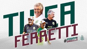 Ricardo Ferretti dirigirá a México para amistosos de septiembre