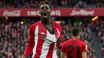 13/01/19 PARTIDO PRIMERA DIVISION
 JORNADA 19 
 ATHLETIC BILBAO - SEVILLA
 GOL 1-0 I&Ntilde;AKI WILLIAMS 
 ALEGRIA