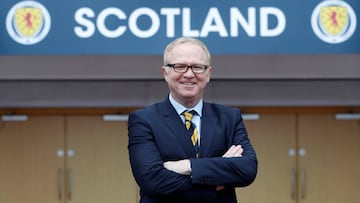 Soccer Football - Scotland - Alex McLeish Press Conference - Hampden Park, Glasgow, Britain - February 16, 2018   Scotland manager Alex McLeish poses for a photograph  