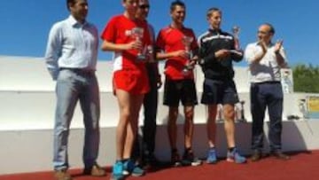 Pentinel, ganador en carrera popular Tierra y Olivar de Salteras.