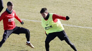 20/12/17 ENTRENAMIENTO ATLETICO DE MADRID
 CATRRASCO VIETTO GAITAN
 