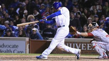 Ben Zobrist le est&aacute; dando una gran presencia al turno de bateo de los Chicago Cubs.