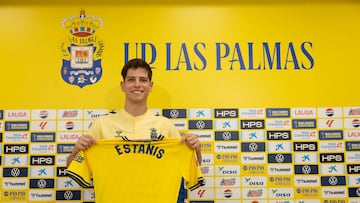 02/01/2026 FUTBOL SEGUNDA DIVISION TEMPORADA 25/26 UD LAS PALMAS PRESENTACION DE ESTANIS PEDROLA