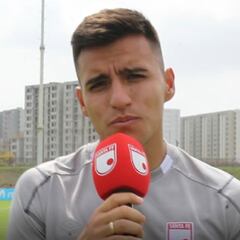 Jhon Velásquez: "En Santa Fe estamos motivados"