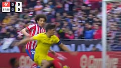 El Atlético lo protestó y mucho: este es el penalti que aleja a los de Simeone del liderato