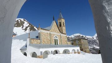 El santuario de Sant´Anna di Vinadio coronará al virtual ganador del Giro de Italia 2016.