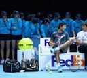 David Ferrer se alza en la ruta del número uno: Rafa Nadal