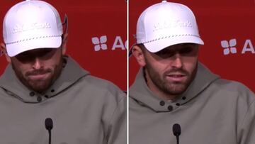 Baker Mayfield jokes about 'ghosting' his friend Mark Andrews during season