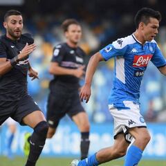 Napoli derrotó a la Sampdoria en el San Paolo