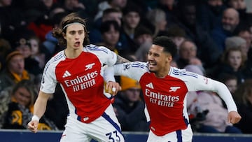 Mikel Arteta’s Arsenal edged past Vitor Pereira’s Wolverhampton Wanderers at Molineux.