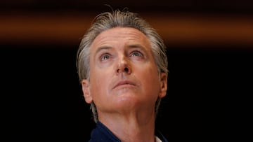 Gobernador de California, Gavin Newsom.