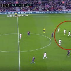 Lo van a ver en bucle los 130 millones de japoneses: el mediático caño de Kubo a Messi