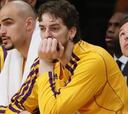 Pau Gasol, con 'tendinitis degenerativa' en las rodillas