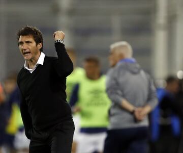 Buenos Aires, 23 Septiembre 2017
Super Liga 2017
VÃ©lez Sarfield vs Boca Juniors por la cuata fecha en el Estadio Amalfitani.
Guillermo Barros Schelotto DT de Boca Juniors
Foto Ortiz Gustavo

