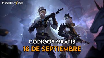 Free Fire | Códigos de hoy 18 de septiembre de 2022; recompensas gratis